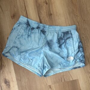 The North Face Women's Light Blue Athletic Shorts